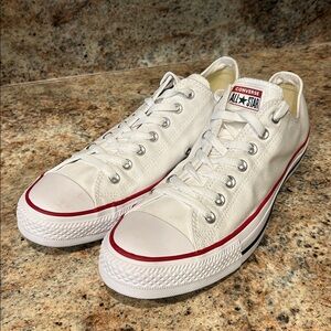 Converse ALL STAR Low-Pro (Unisex)Men’s 12 /Women’s 14 Optical White M7652 NWOT